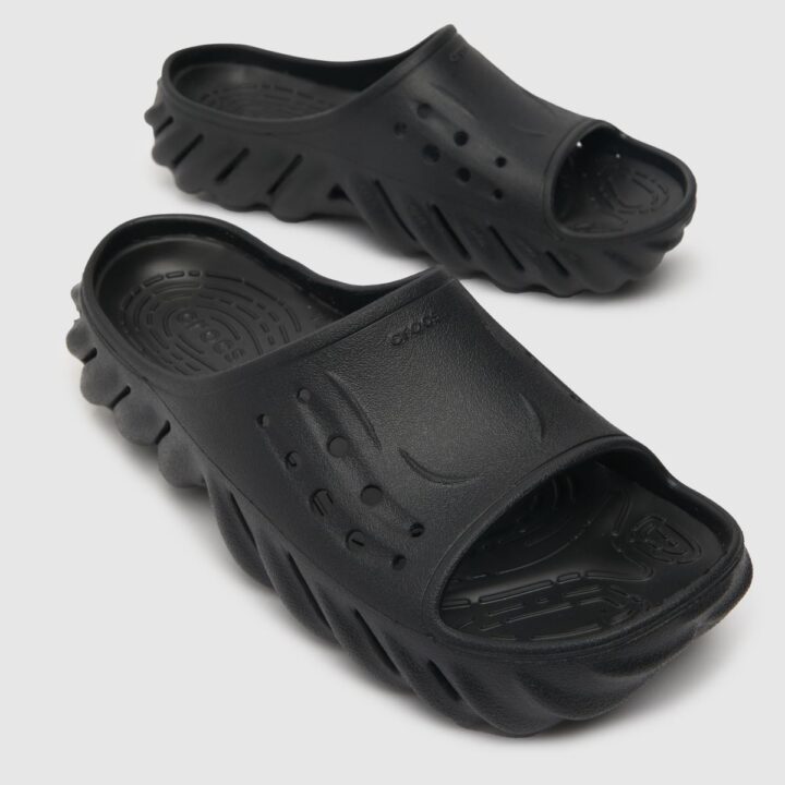 Crocs Echo Slide in Black