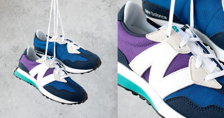New Balance Purple and Blue Trainers