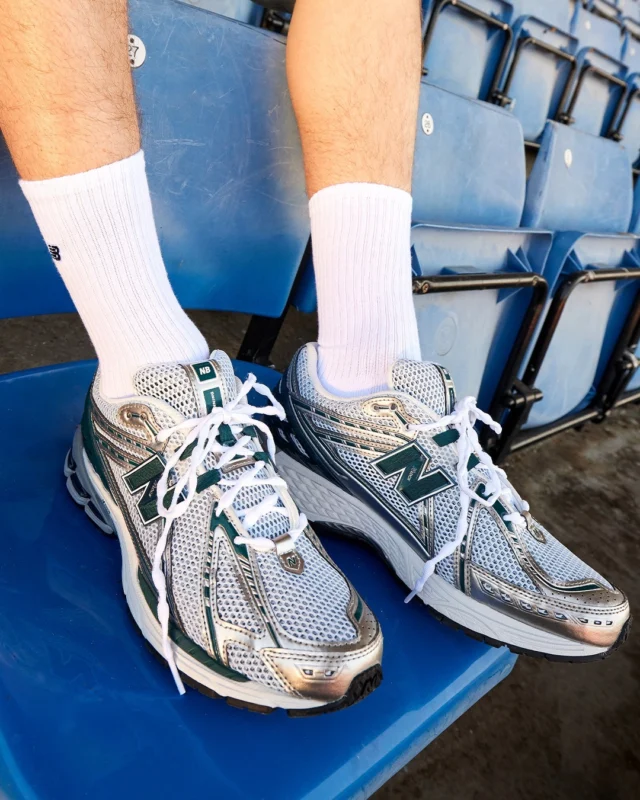 The perfect pair - with zero red flags 👟

Shop the New Balance 1906R in silver multi, online and in-store now.

ID: An image of a person’s lower legs wearing a pair of silver multi New Balance 1906 trainers.